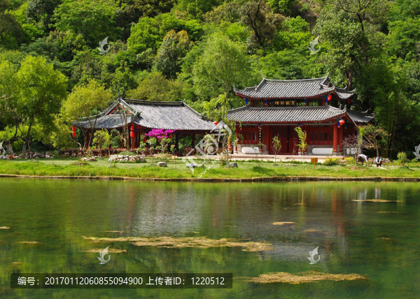 麗江的一個風(fēng)景公園