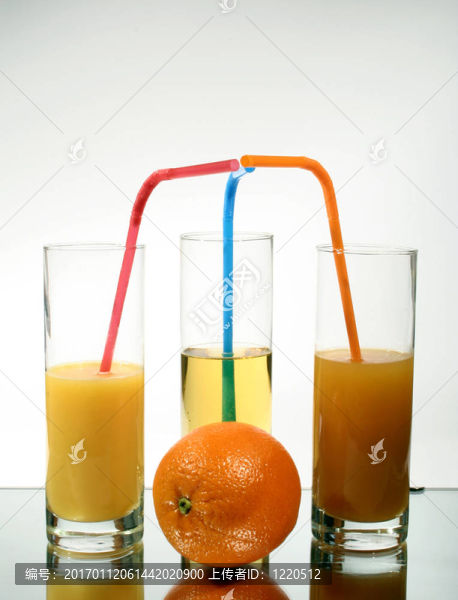 橙汁成玻璃