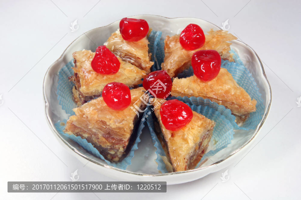 果仁蜜餅與櫻桃