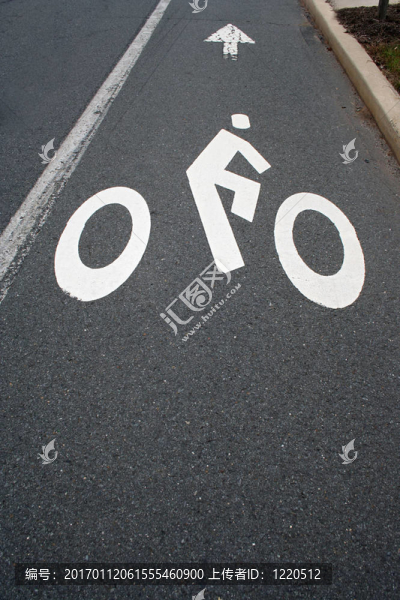 自行車車道標志