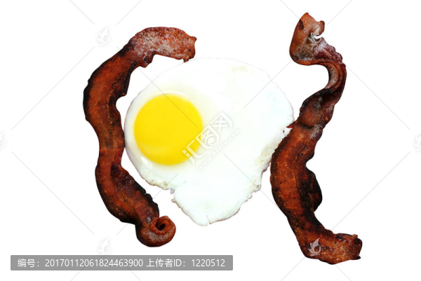 熏肉和雞蛋
