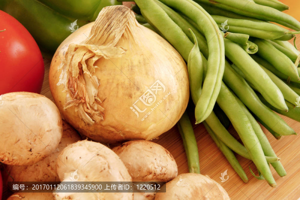 五顏六色的蔬菜