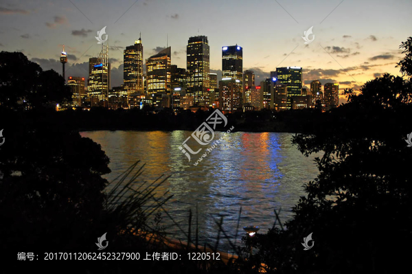 悉尼的夜景