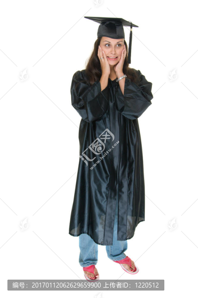 興奮的年輕研究生2