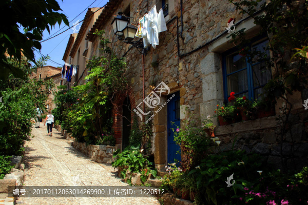 質(zhì)樸的西班牙街