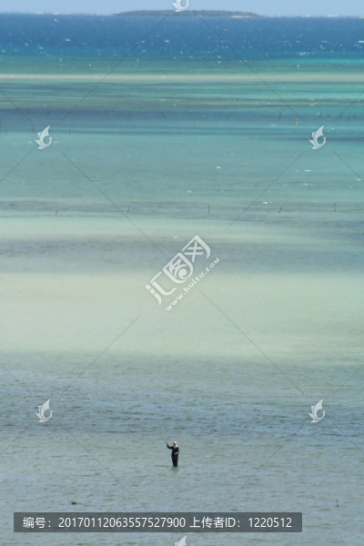 藍海暮色