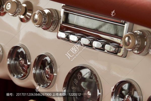 一輛經(jīng)典汽車的細(xì)節(jié)