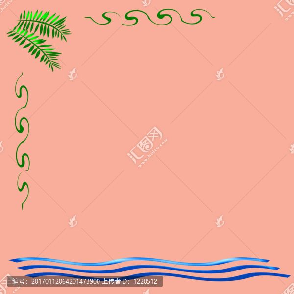 海灘上的剪貼簿頁面