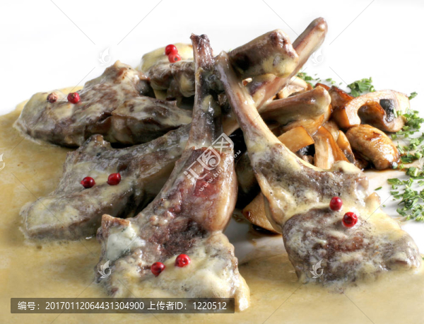 羊肉烤肋片