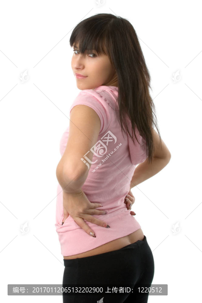 美少女的姿勢