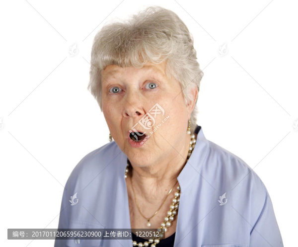 高級女士震驚
