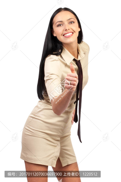 成功的商業(yè)女性。