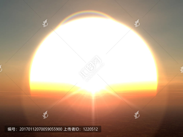 巨大的太陽