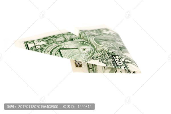 美元的紙飛機