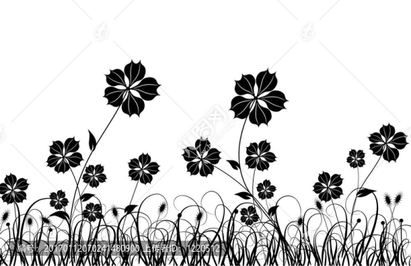 草與花；載體