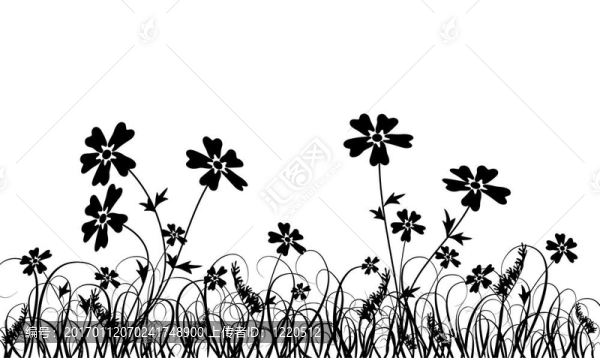 草與花；載體
