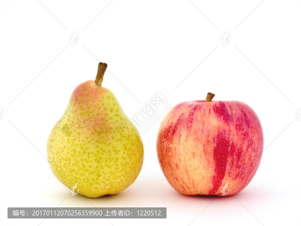 紅蘋果和黃色