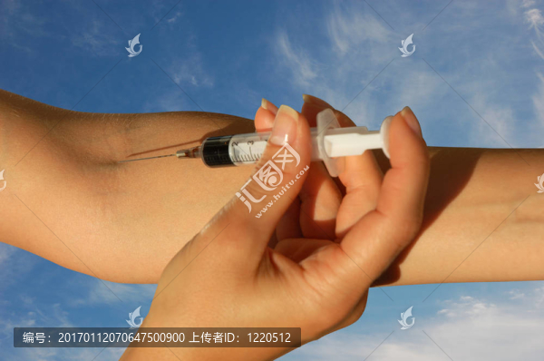 靜脈注射一種藥物