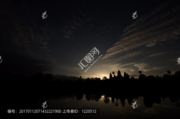 小吳哥看日出
