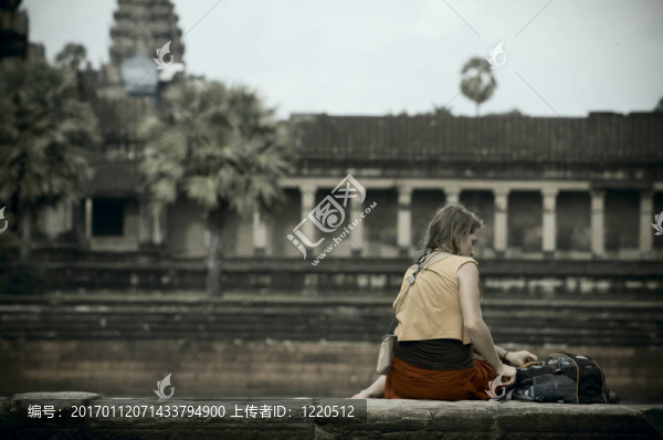 在暹粒旅行