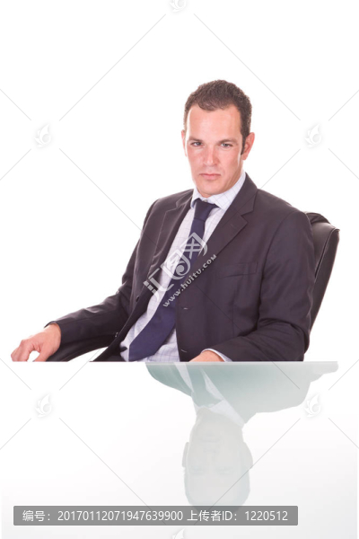 年輕的商人