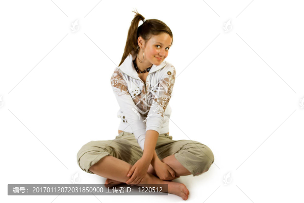年輕漂亮的女孩