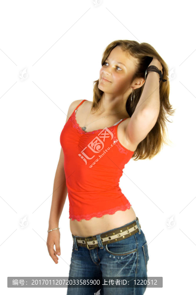 年輕漂亮的女孩