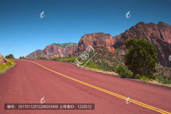 紅色的道路上