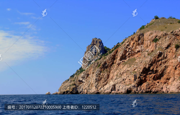 克里米亞烏克蘭的海洋景觀