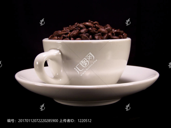 一杯咖啡豆