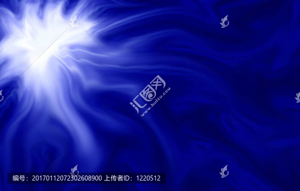 藍(lán)色的摘要