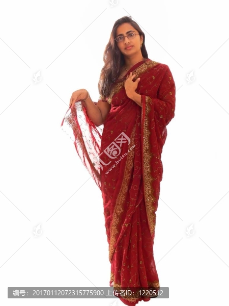 印度夫人在她的家鄉(xiāng)