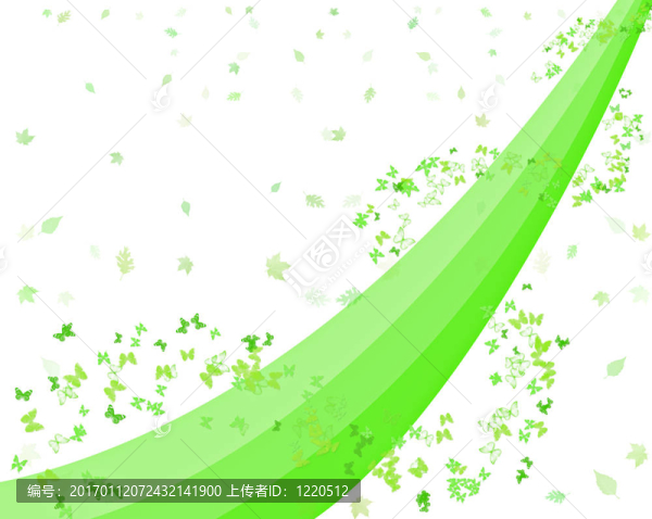 蝴蝶和葉子