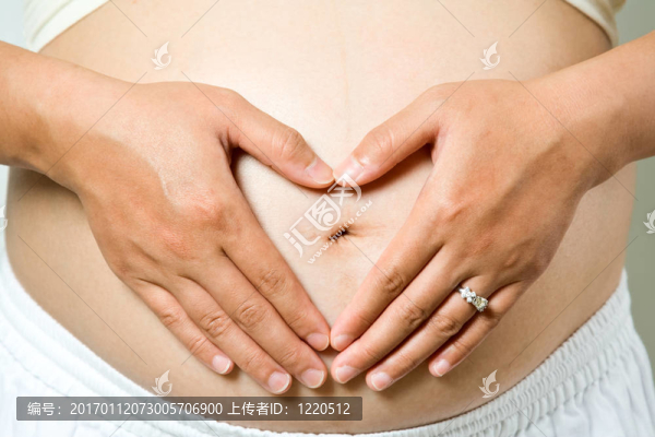 懷孕的女人