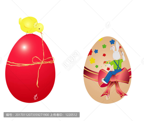 兩個(gè)復(fù)活節(jié)彩蛋