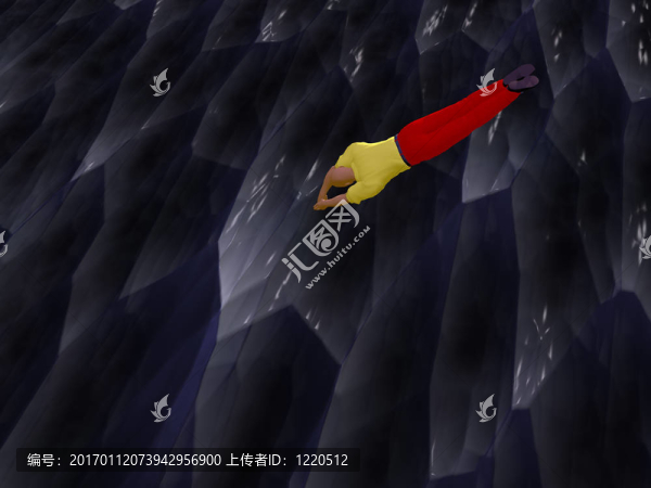 男性潛水員