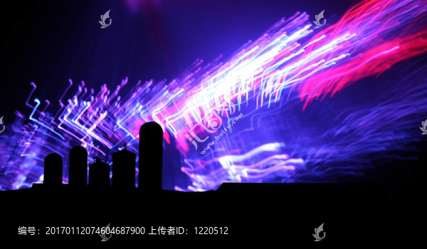 抽象背景-北方之光
