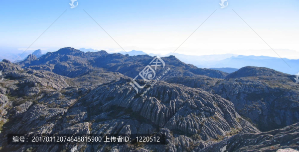 山脈從體峰；Andringitra公園；馬達(dá)加斯加