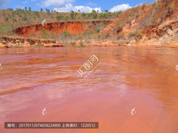 紅水；紅黥基Antsiranana和Diego,Suarez；馬達加斯加；