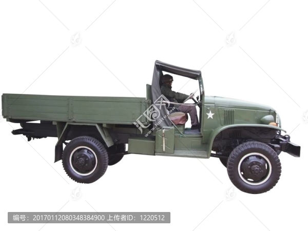 舊的軍用卡車