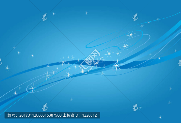 冬季魔法背景