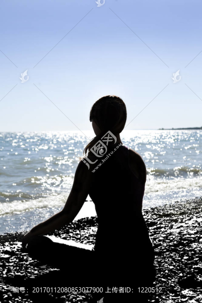海灘瑜伽