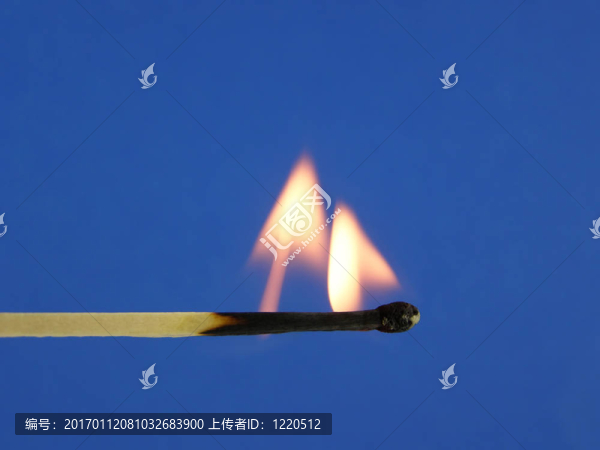 燃燒的火柴