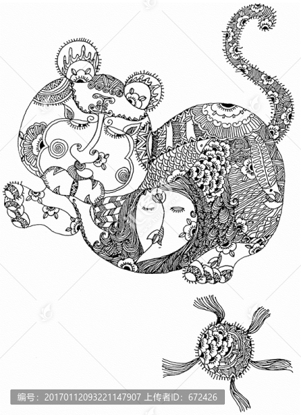 插畫,漫畫,未分層