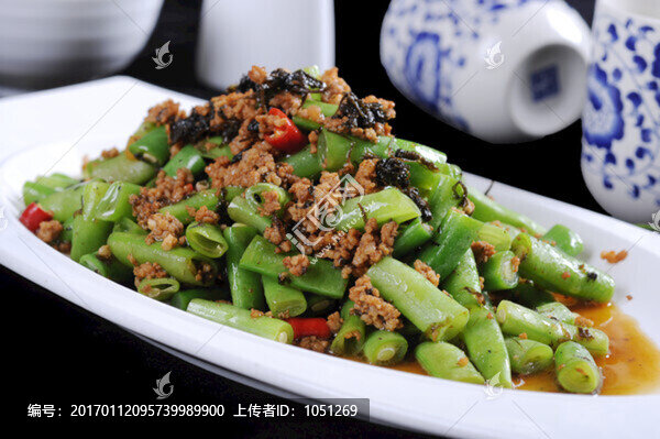 欖菜四季豆