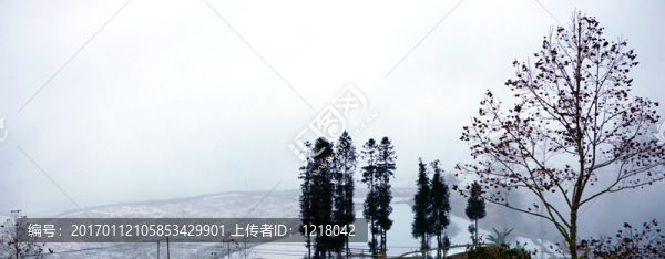 晨霧中的哈尼梯田