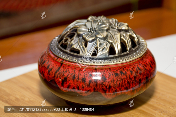 紅色煙爐素材