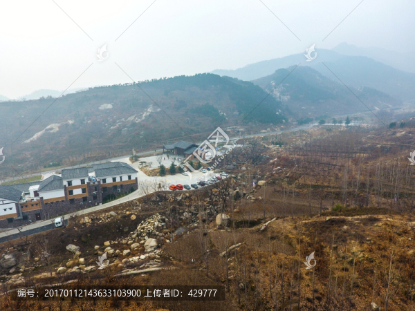 天蒙景區(qū)航拍,沂蒙山