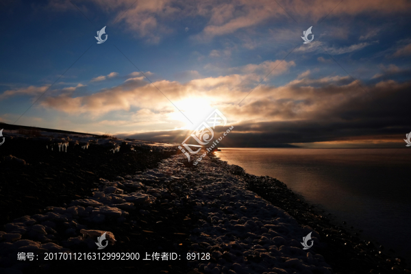 賽里木湖日出