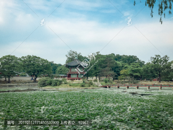 首爾景福宮街路建筑